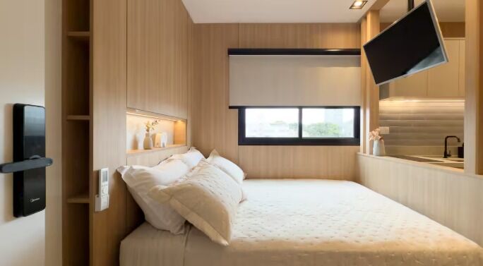 Apartamento, 1 quarto, 17 m² - Foto 3