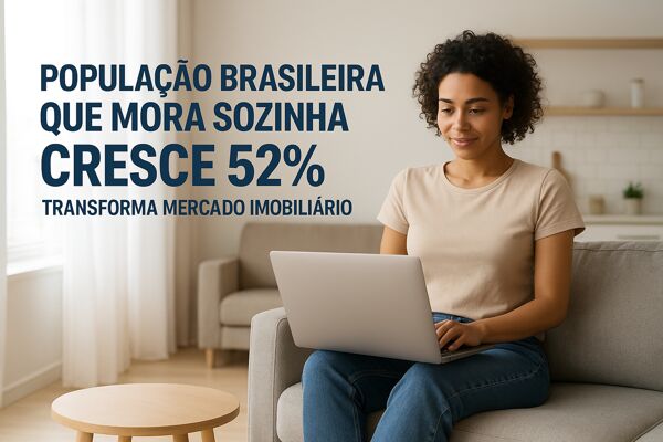 População Solo no Brasil: Crescimento de 52% Transforma o Mercado Imobiliário e Impulsiona Imóveis Compactos em Curitiba