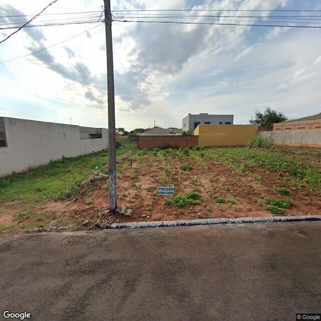 Imagem estática do "Street View" da localização