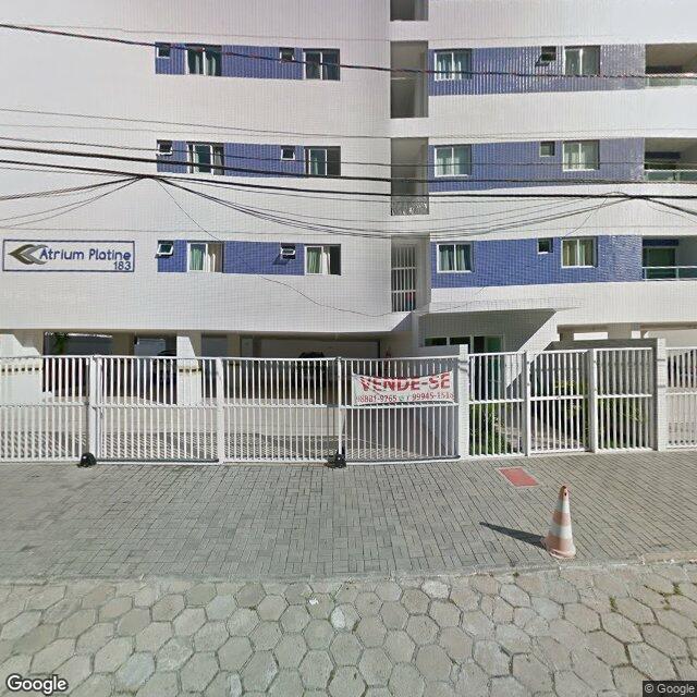 Imagem estática do "Street View" da localização