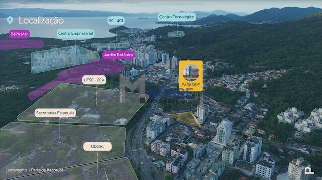 Apartamento à venda com 1 quarto, 1 banheiro, 1 vaga e 24m² no Itacorubi, Florianópolis (SC) — foto 3 de 8
