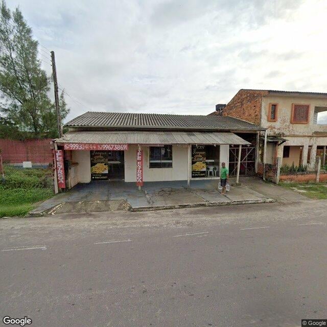 Imagem estática do "Street View" da localização