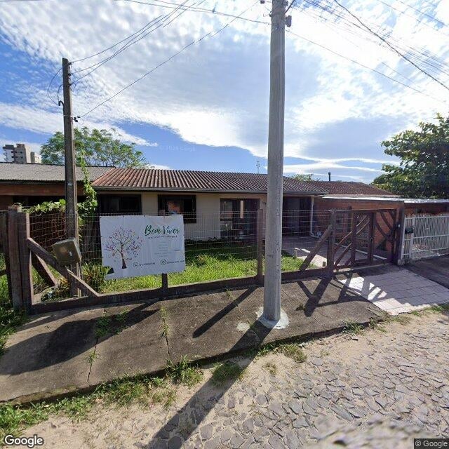 Imagem estática do "Street View" da localização
