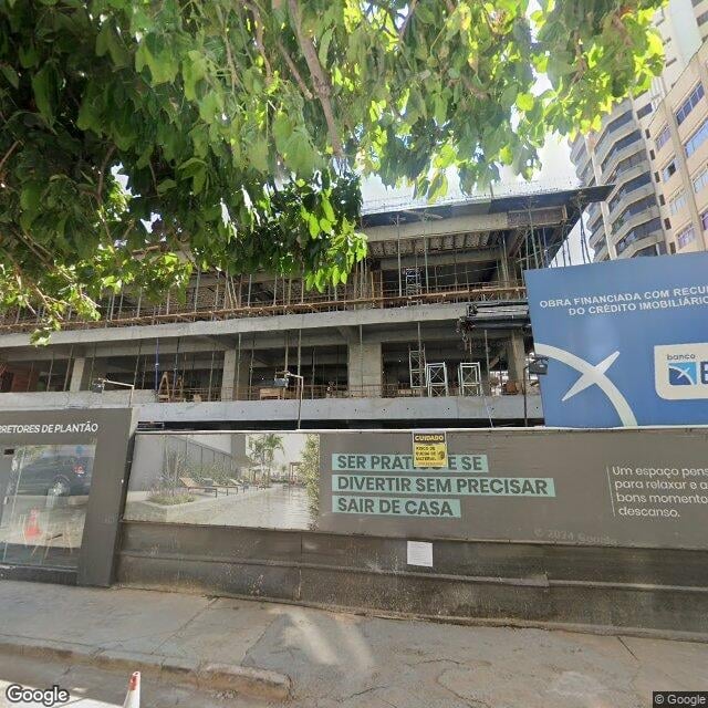 Imagem estática do "Street View" da localização