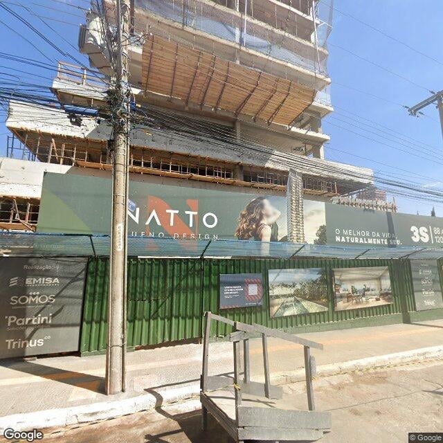 Imagem estática do "Street View" da localização