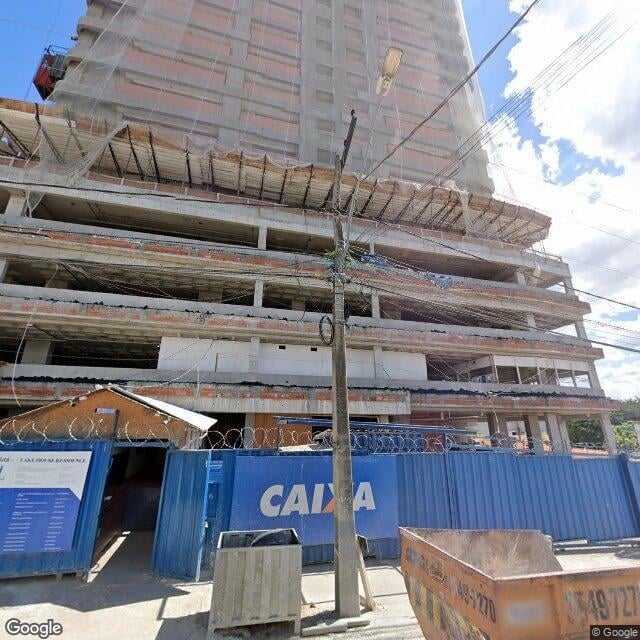 Imagem estática do "Street View" da localização