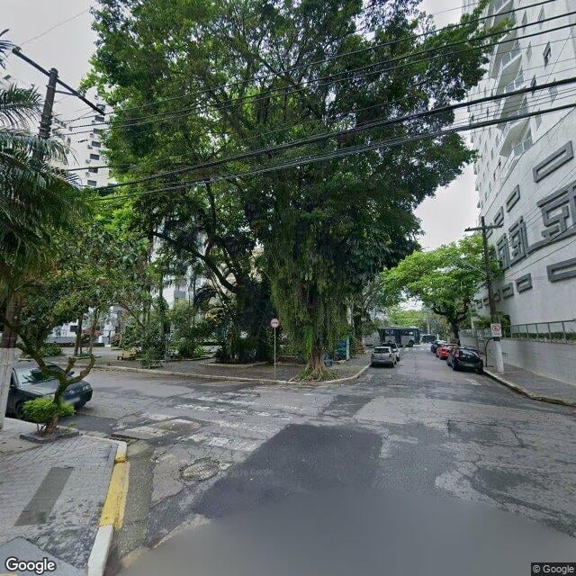 Imagem estática do "Street View" da localização