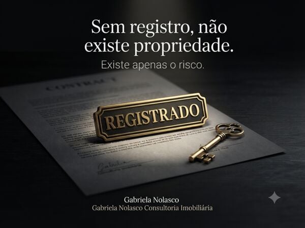 ”Você só é dono de verdade quando pode vender: a importância de registrar o imóvel