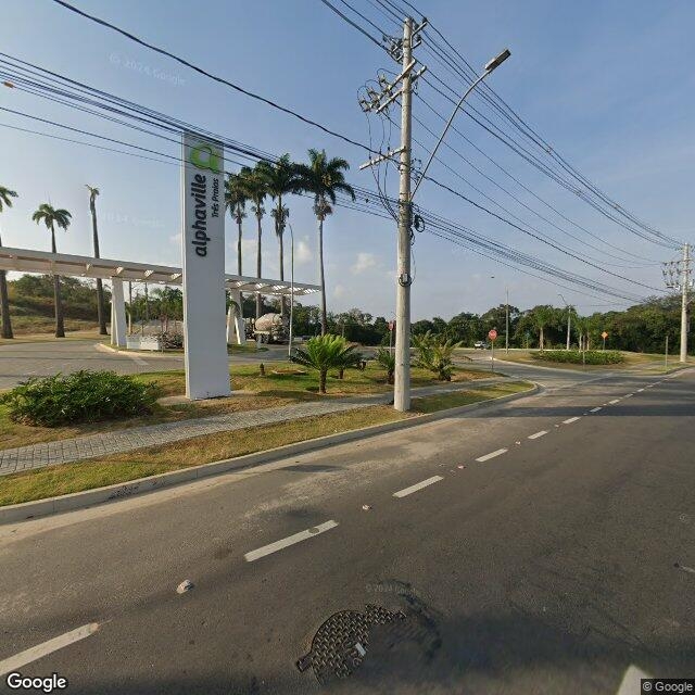 Imagem estática do "Street View" da localização