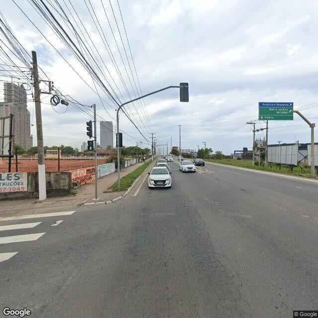 Imagem estática do "Street View" da localização