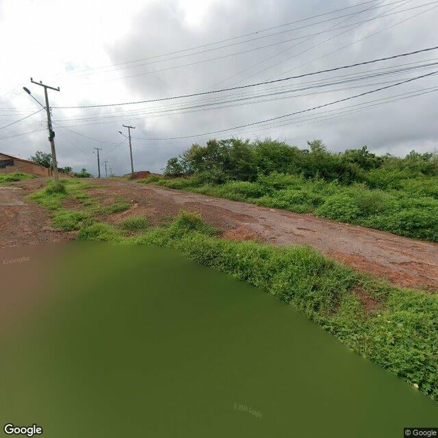 Imagem estática do "Street View" da localização