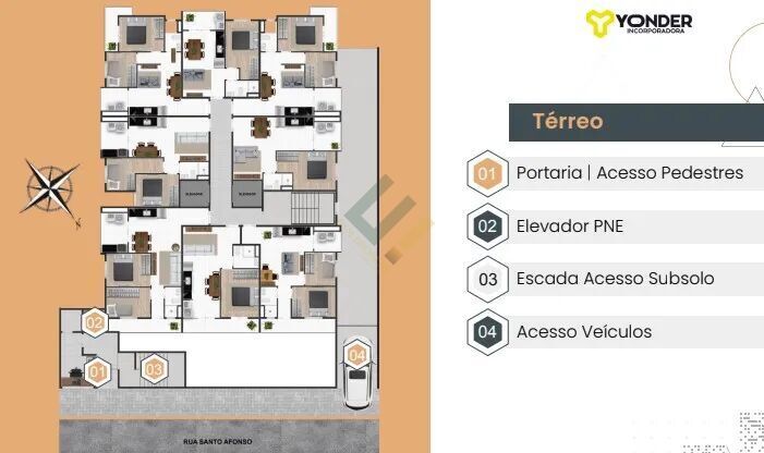 Apartamento, 2 quartos, 44 m² - Foto 6