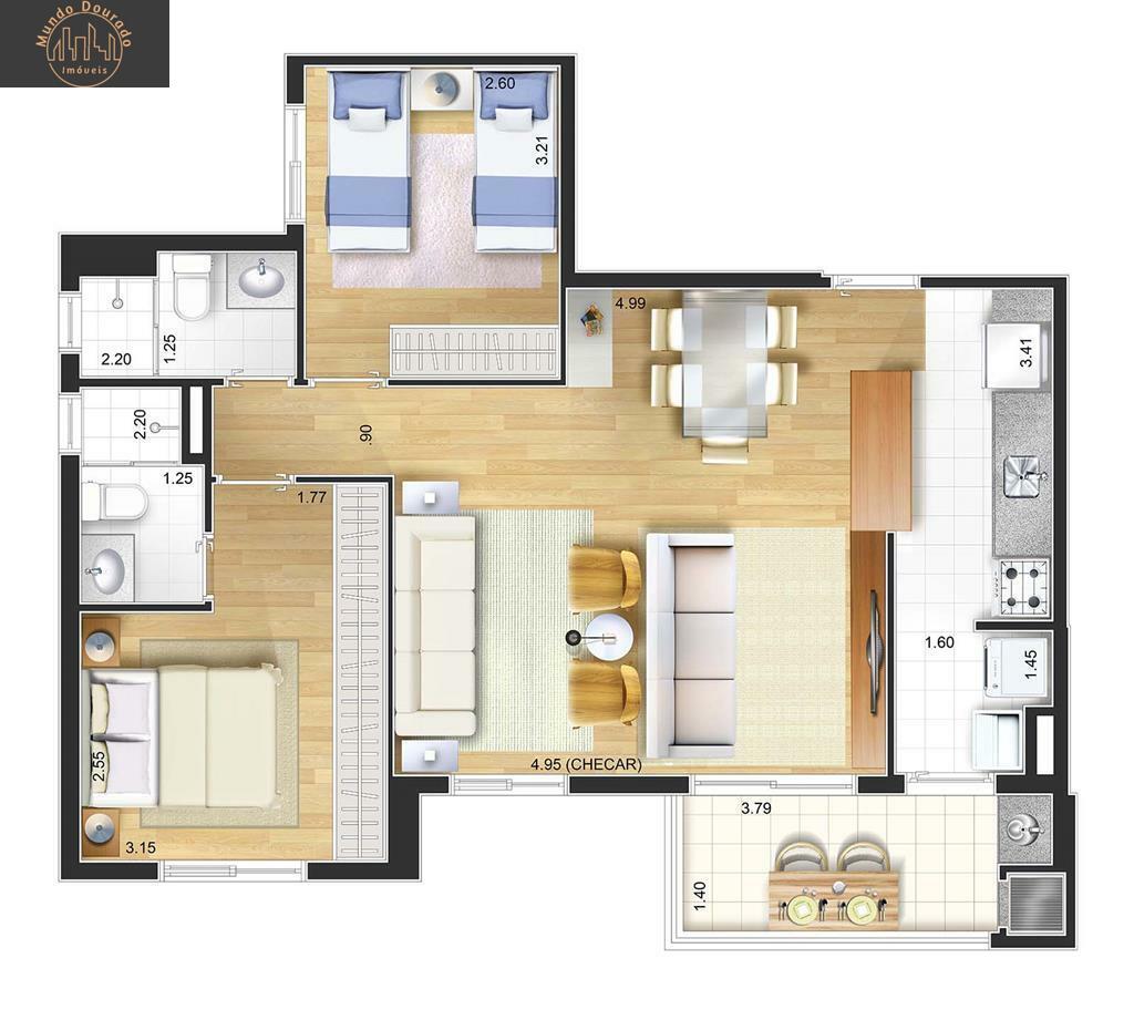 Apartamento, 2 quartos, 104 m² - Foto 27