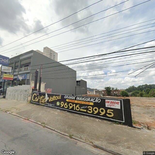 Imagem estática do "Street View" da localização