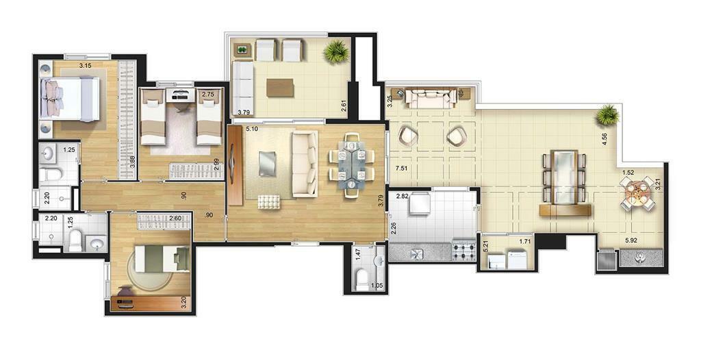 Apartamento, 2 quartos, 59 m² - Foto 29