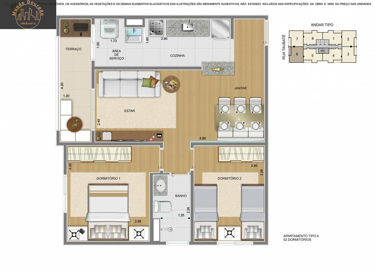 Apartamento, 2 quartos, 55 m² - Foto 23