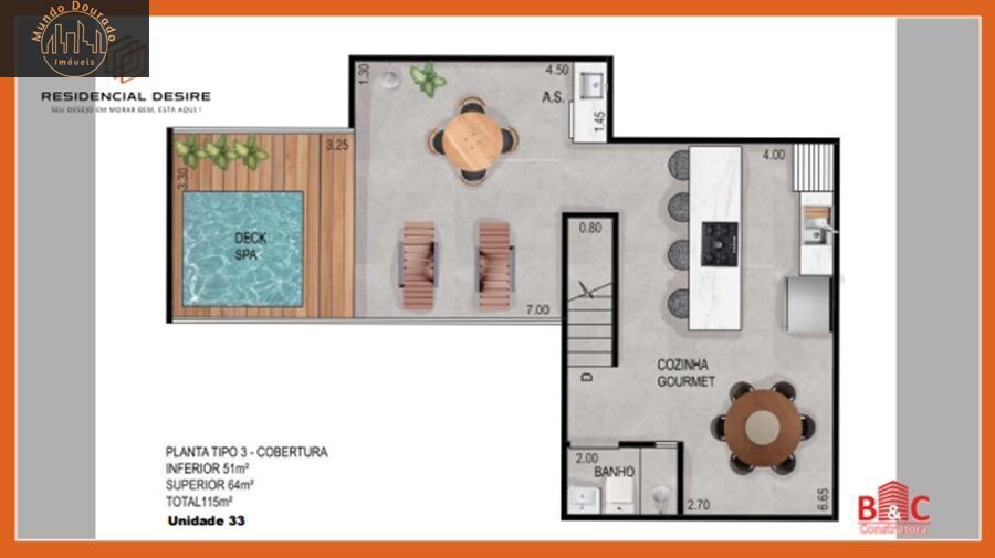 Cobertura, 2 quartos, 118 m² - Foto 17