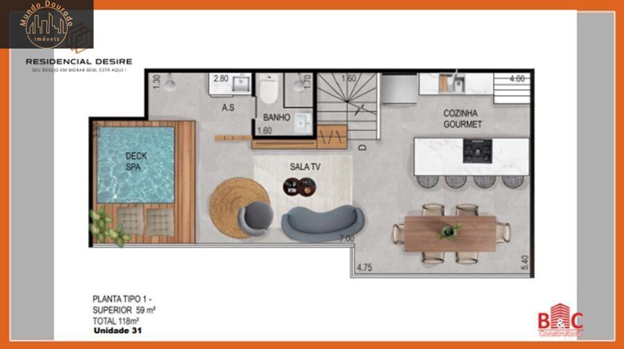 Cobertura, 2 quartos, 118 m² - Foto 13