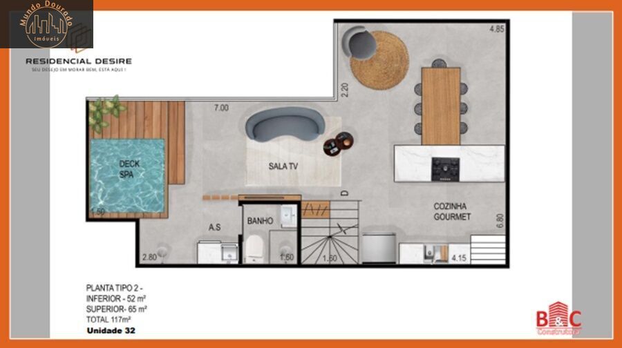 Cobertura, 2 quartos, 118 m² - Foto 15