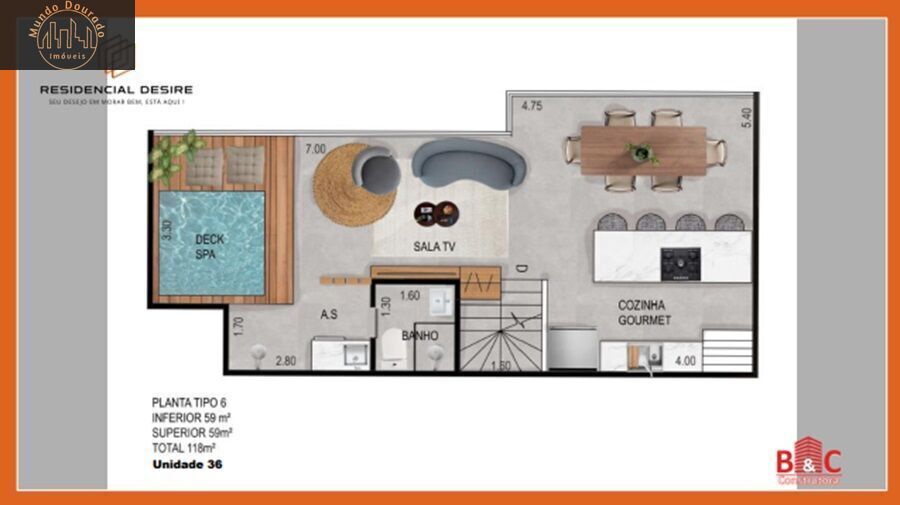 Cobertura, 2 quartos, 118 m² - Foto 23