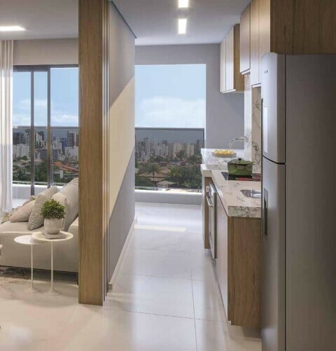 Apartamento, 2 quartos, 56 m² - Foto 2