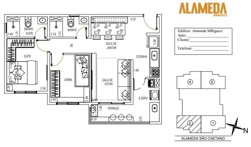 Apartamento, 2 quartos, 56 m² - Foto 24