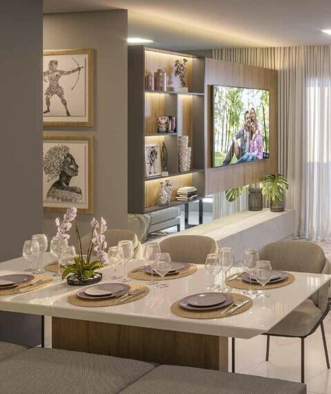 Apartamento, 2 quartos, 56 m² - Foto 1