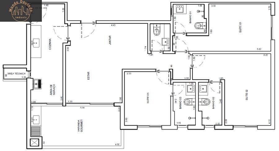 Apartamento, 3 quartos, 104 m² - Foto 23