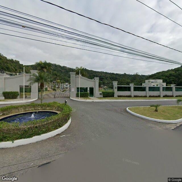Imagem estática do "Street View" da localização