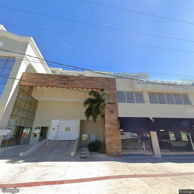 Imagem estática do "Street View" da localização