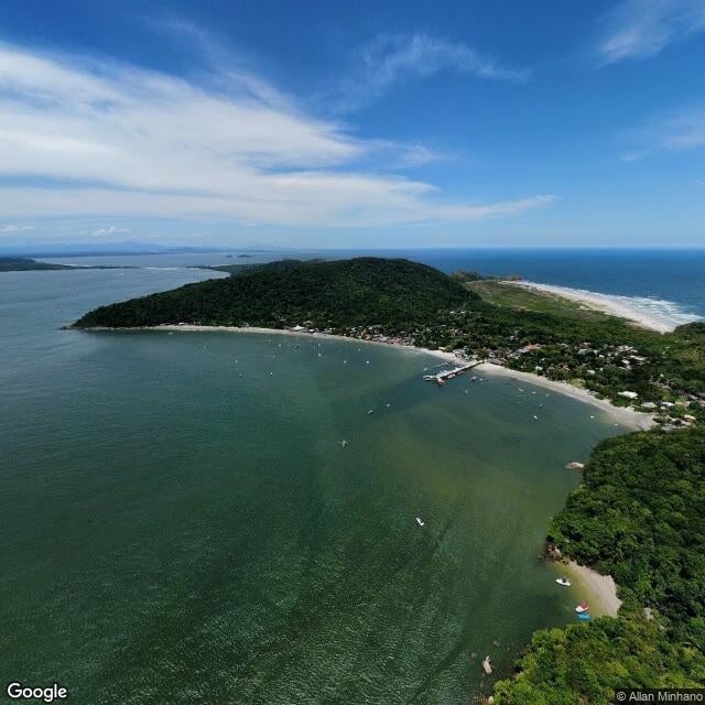 Imagem estática do "Street View" da localização