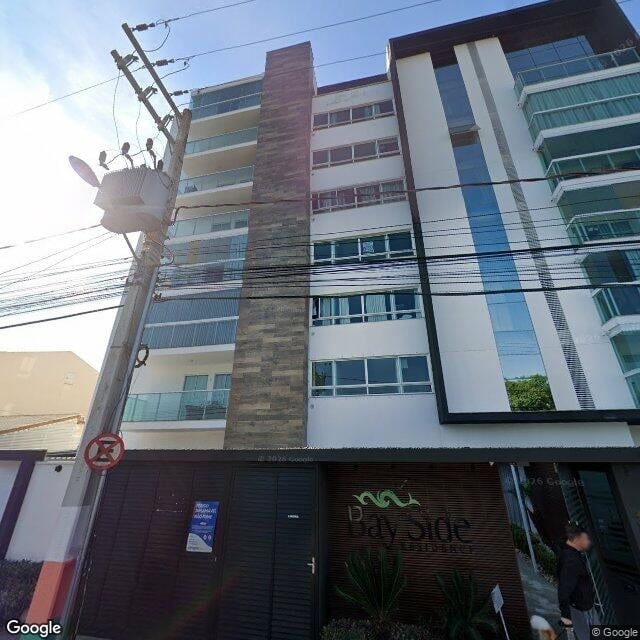 Imagem estática do "Street View" da localização