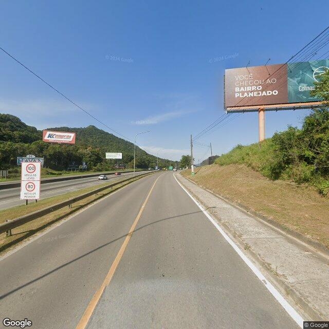 Imagem estática do "Street View" da localização