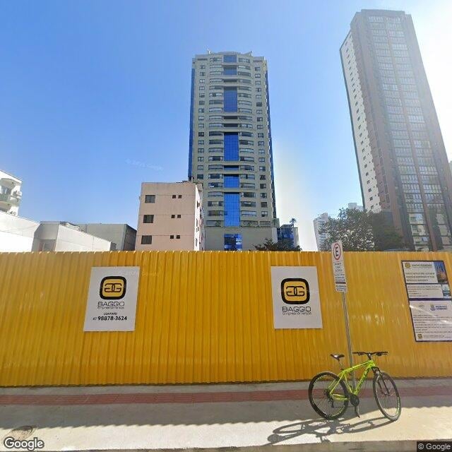 Imagem estática do "Street View" da localização