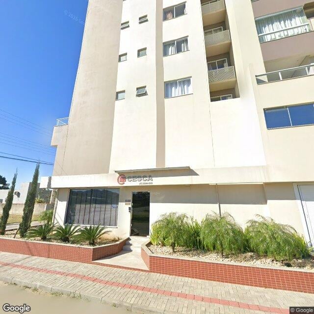 Imagem estática do "Street View" da localização