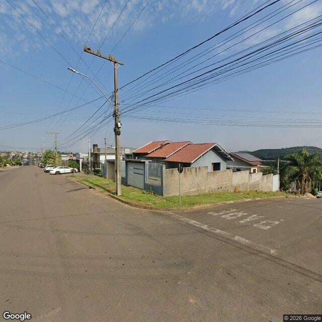 Imagem estática do "Street View" da localização