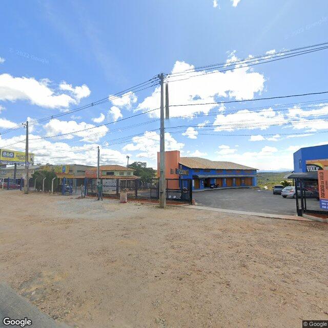 Imagem estática do "Street View" da localização