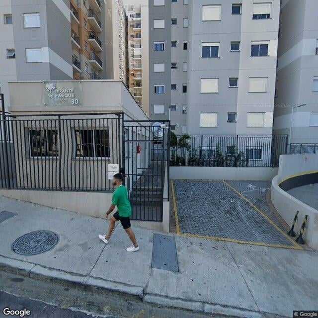 Imagem estática do "Street View" da localização