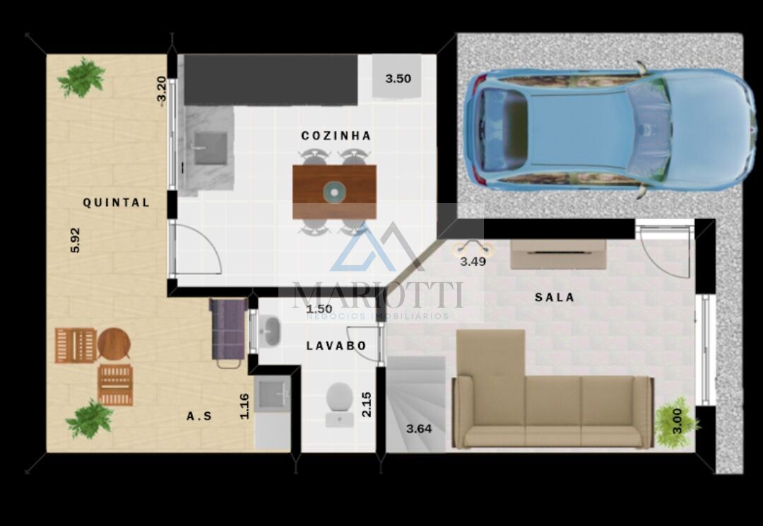 Casa, 2 quartos, 85 m² - Foto 40