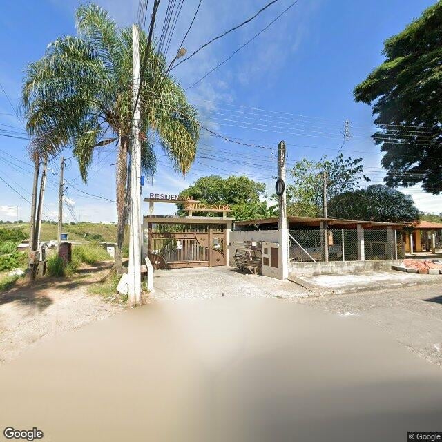 Imagem estática do "Street View" da localização
