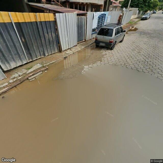 Imagem estática do "Street View" da localização