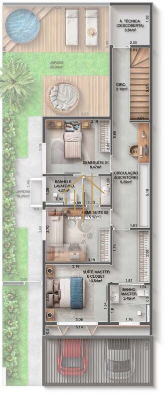 Casa de Condomínio com 3 quartos à venda, 133m² — foto 22 de 30