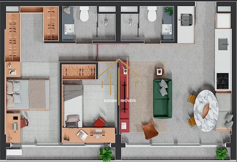 Apartamento com 2 quartos à venda, 70m² — foto 15 de 15