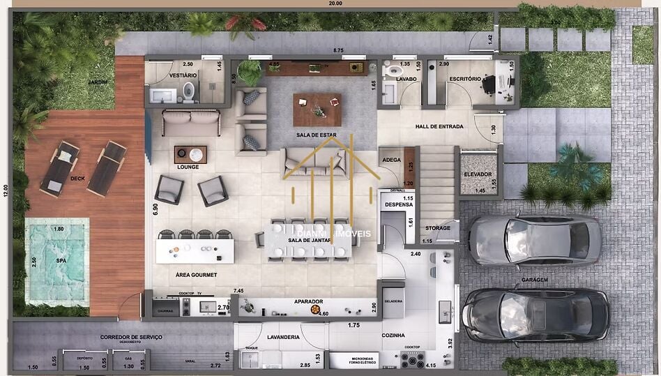Casa de Condomínio com 3 quartos à venda, 240m² — foto 12 de 15