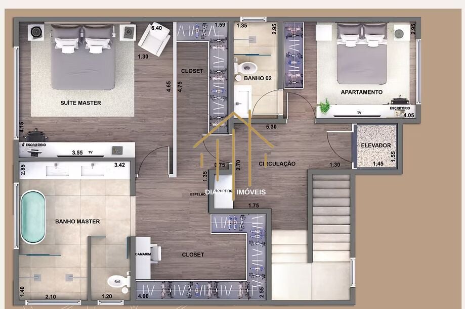 Casa de Condomínio com 3 quartos à venda, 240m² — foto 14 de 15