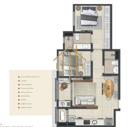 Apartamento com 2 quartos à venda, 64m² — foto 10 de 11