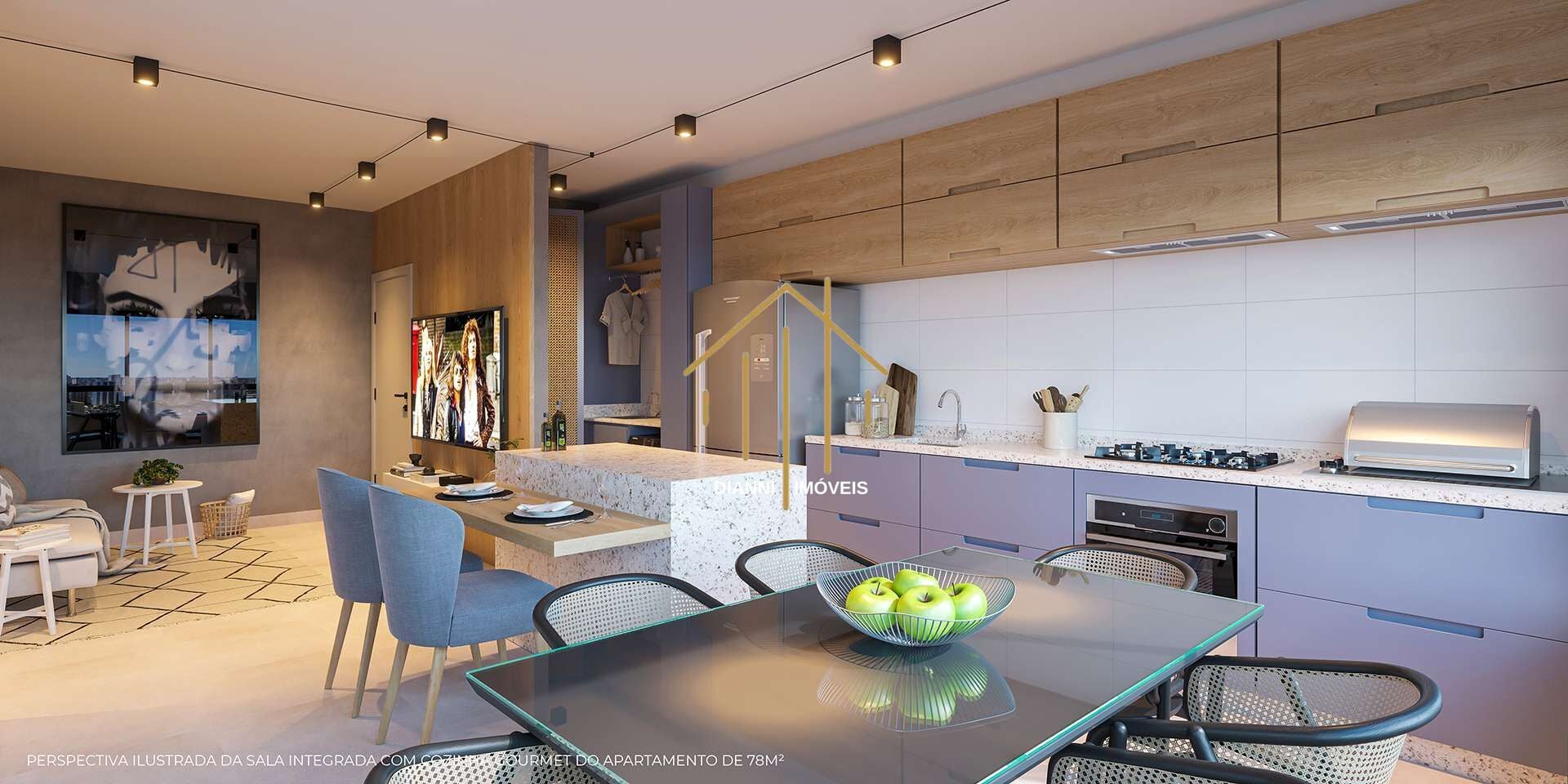 Apartamento com 3 quartos à venda, 78m² — foto 2 de 22