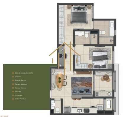 Apartamento com 2 quartos à venda, 74m² — foto 10 de 13