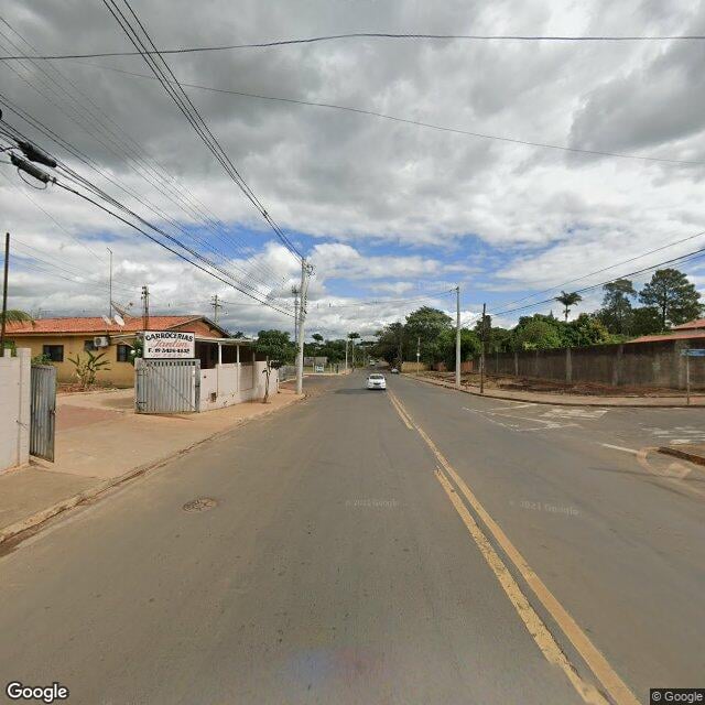 Imagem estática do "Street View" da localização