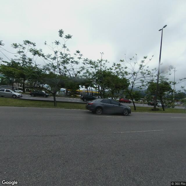 Imagem estática do "Street View" da localização